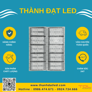 đèn pha led khung hộp liền smd 1000w