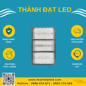 đèn pha led khung hộp liền smd 300w