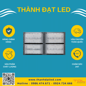 đèn pha led khung hộp liền smd 400w