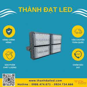 đèn pha led khung hộp liền smd 500w