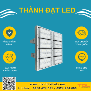 đèn pha led khung hộp liền smd 800w