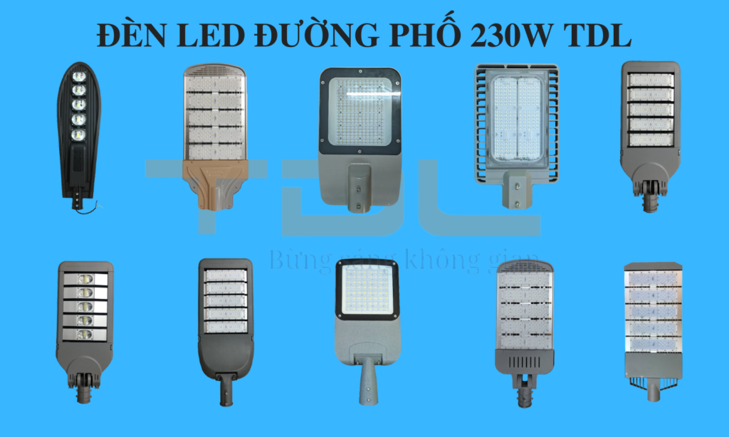 Tổng hợp đèn đường 230w