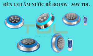 Tổng hợp đèn âm nước hồ bơi 9w-36w