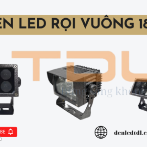 đèn led rọi cột vuông 18w