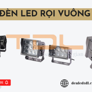 đèn led rọi cột vuông 18w 24w 36w